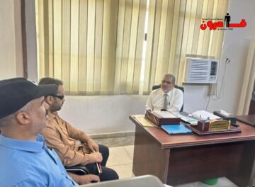 "رؤية" تبحث مع جامعة حضرموت تمكين طلاب ذوي الإعاقة البصرية "رؤية" تبحث مع جامعة حضرموت تمكين طلاب ذوي الإعاقة البصرية